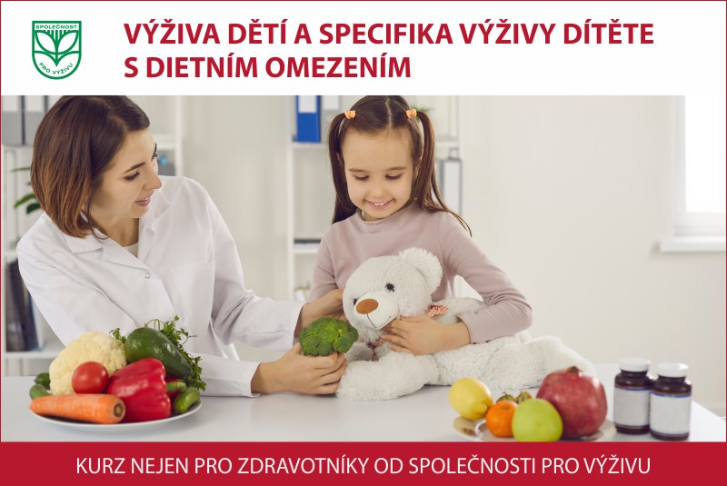 Kurz Výživa dětí a specifika výživy dítěte s dietním omezením