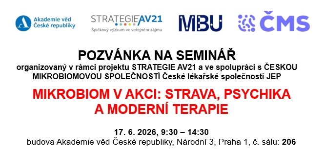 SEMINÁŘ MIKROBIOM